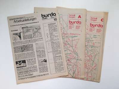 ���������� �3 ������� Burda 10/1975