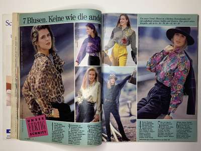 ���������� �28 ������� Burda 12/1989