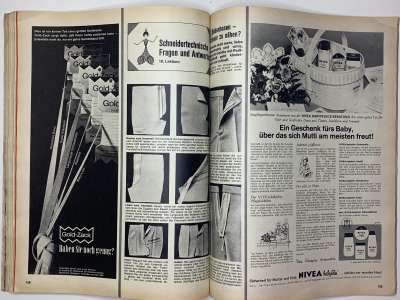 ���������� �66 ������� Burda 10/1966
