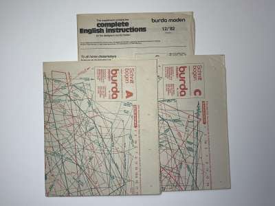 ���������� �54 ������� Burda 12/1982