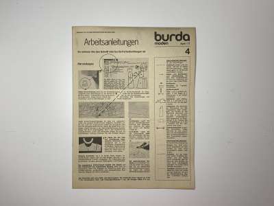 ���������� �90 ������� Burda 4/1971
