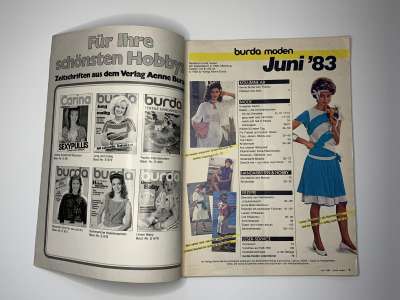 ���������� �1 ������� Burda 6/1983
