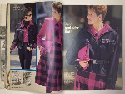 ���������� �15 ������� Burda 9/1985