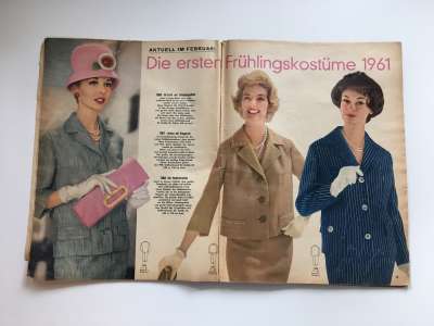���������� �5 ������� Burda 2/1961