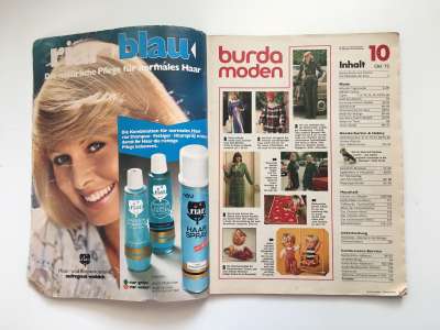 ���������� �1 ������� Burda 10/1975