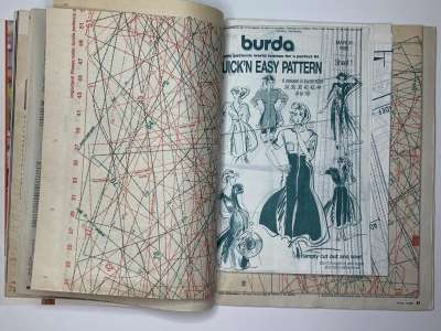 ���������� �22 ������� Burda 3/1990