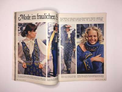 ���������� �21 ������� Burda 12/1977