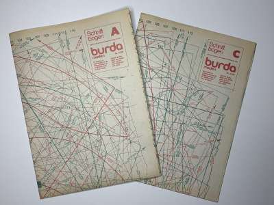 ���������� �81 ������� Burda 12/1981