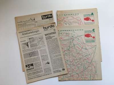 ���������� �46 ������� Burda 11/1974