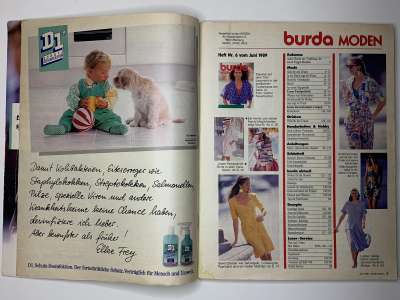 ���������� �1 ������� Burda 6/1989