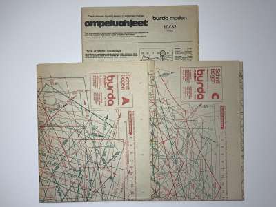 ���������� �55 ������� Burda 10/1982