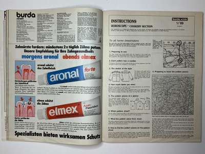 ���������� �21 ������� Burda 1/1989