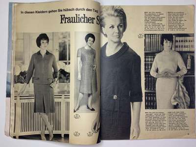 ���������� �15 ������� Burda 12/1966