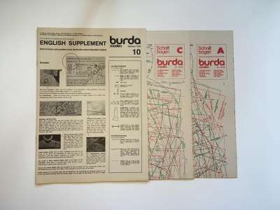 ���������� �52 ������� Burda 10/1976