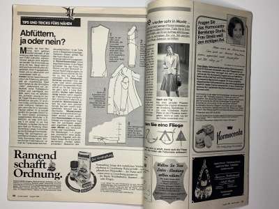 ���������� �41 ������� Burda 8/1985