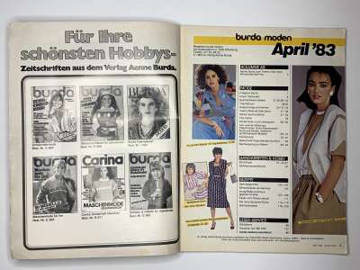 ���������� �1 ������� Burda 4/1983