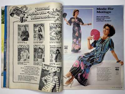���������� �28 ������� Burda 6/1976