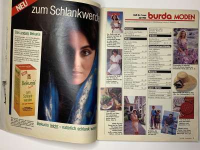 ���������� �1 ������� Burda 7/1988