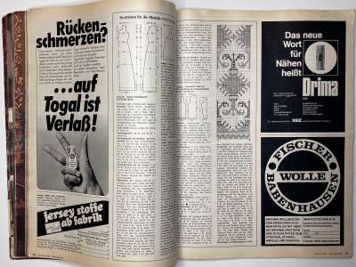 ���������� �34 ������� Burda 11/1973