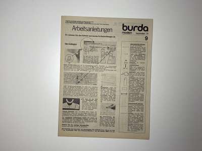 ���������� �98 ������� Burda 9/1976