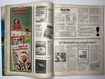���������� �44 ������� Burda 9/1976