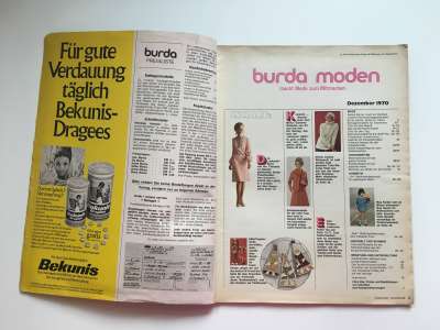 ���������� �2 ������� Burda 12/1970