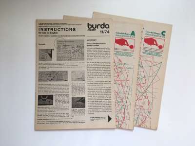 ���������� �3 ������� Burda 11/1974