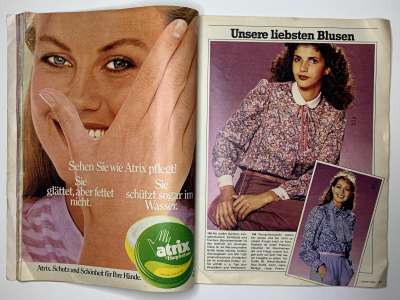 ���������� �22 ������� Burda 12/1980