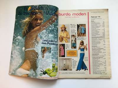 ���������� �1 ������� Burda 2/1974
