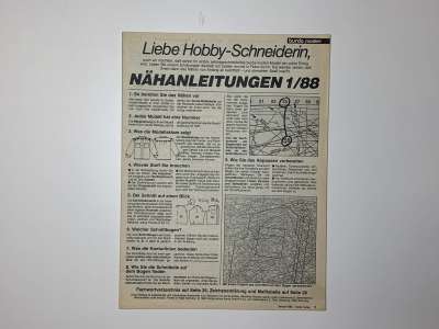 ���������� �49 ������� Burda 1/1988