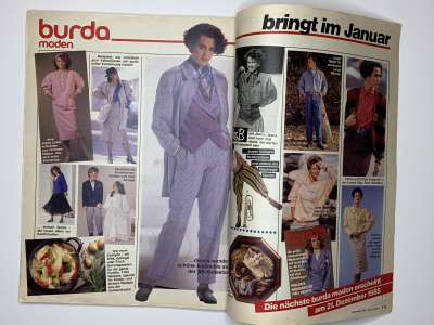 ���������� �54 ������� Burda 12/1985