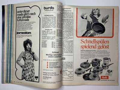 ���������� �42 ������� Burda 4/1971