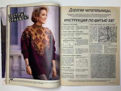 ���������� �21 ������� Burda 3/1987