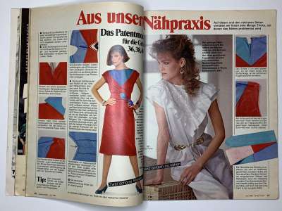 ���������� �22 ������� Burda 7/1982