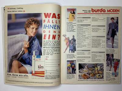 ���������� �1 ������� Burda 1/1989