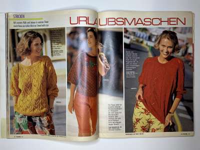 ���������� �32 ������� Burda 6/1990