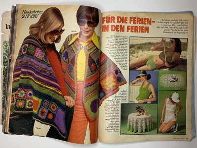 ���������� �28 ������� Burda 7/1974