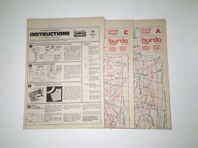 ���������� �43 ������� Burda 11/1980
