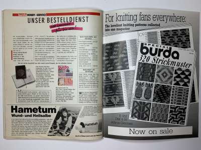 ���������� �44 ������� Burda 1/1989