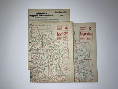 ���������� �46 ������� Burda 7/1982