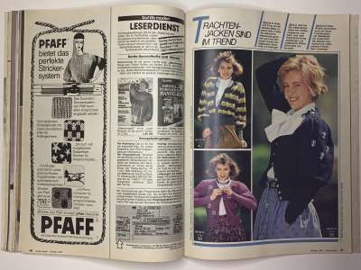 ���������� �33 ������� Burda 10/1985