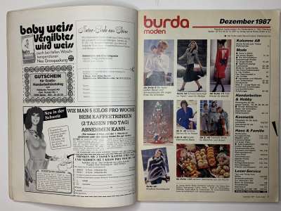 ���������� �1 ������� Burda 12/1987