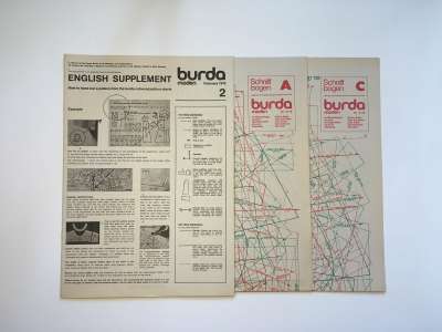 ���������� �37 ������� Burda 2/1976