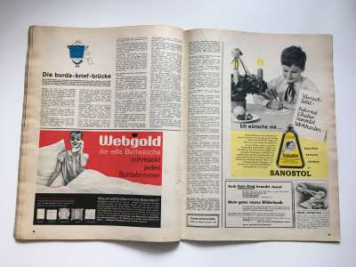 ���������� �30 ������� Burda 12/1962