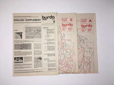���������� �35 ������� Burda 8/1977