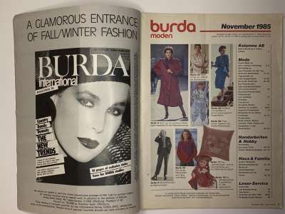 ���������� �2 ������� Burda 11/1985