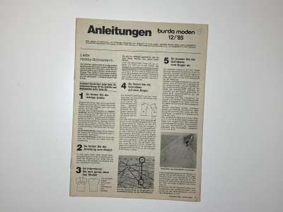 ���������� �59 ������� Burda 12/1985