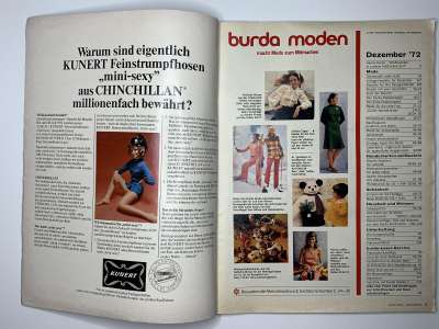 ���������� �1 ������� Burda 12/1972