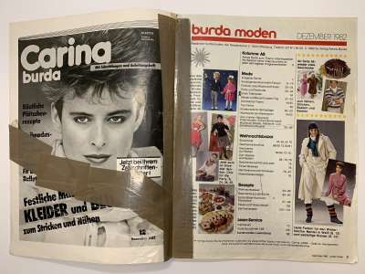 ���������� �1 ������� Burda 12/1982