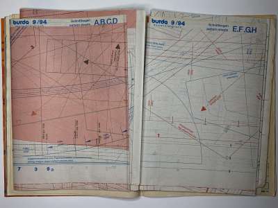 ���������� �21 ������� Burda 9/1994